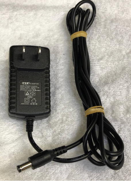 NEW JFEC JF005WR-120005UH Power Supply Adapter Unit 12V 0.5A 6W Adapter Connection Split/Duplication: 1:1 Features